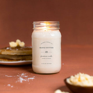 Maple Butter - Soy Wax Mason Jar Candle
