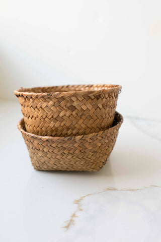 Small Woven Storage Basket