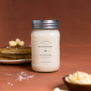 Maple Butter - Soy Wax Mason Jar Candle