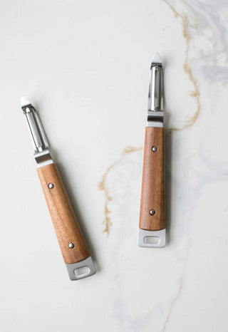 Heirloom Wooden Handled Peeler