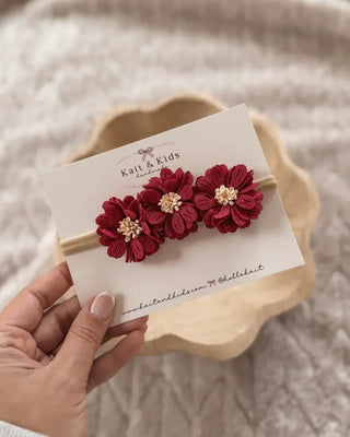 Hollyberry flower *headband*
