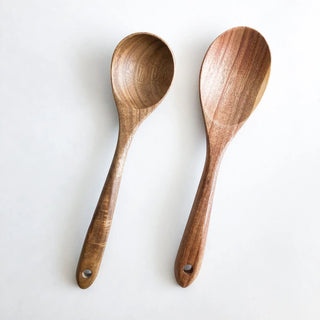 Natural Acacia Wood Kitchen Utensil Set Of 5