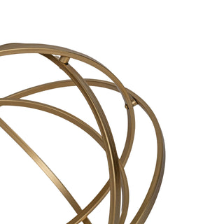 Prescott Folding Orb Brass