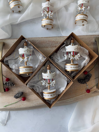 Carousel Ornament, Christmas Tree Ornament, New Year Gifts