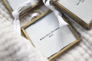 Blank Ornament, Mini Frame, Christmas Ornament