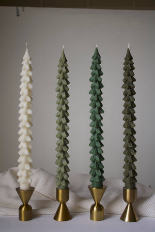Christmas Tree Taper Candle