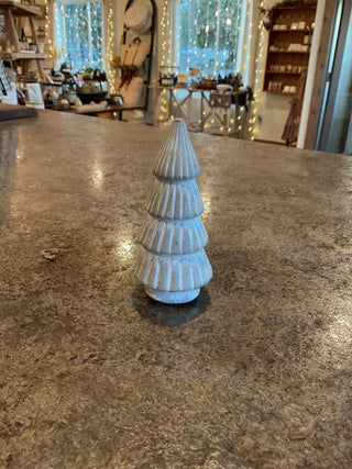 Mini Cement Christmas Trees
