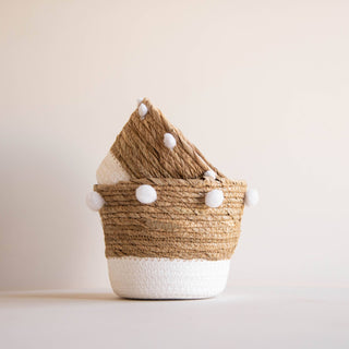Set of 2 Copal Natural Baskets