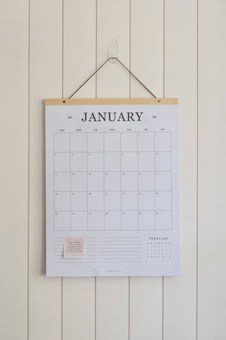 2026 Printed Calendar