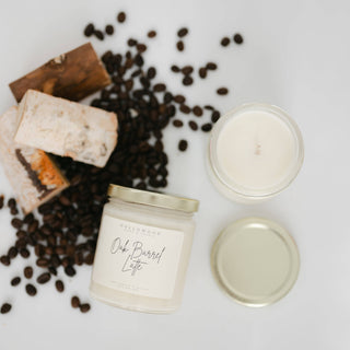 OAK BARREL LATTE | FALL| 8 OZ CANDLES