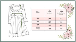 Kids Velvet Teal Ruffle Fancy Winter Christmas Holiday Dress