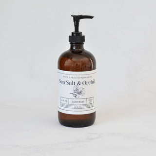 Glass Jar Liquid Hand Soap 16 oz. | Made In USA