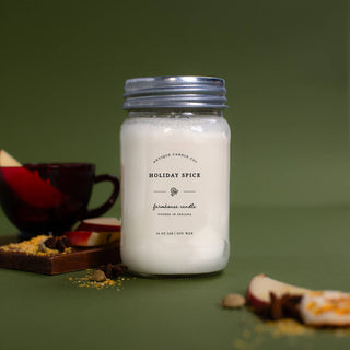 Holiday Spice - Soy Wax Mason Jar Candle