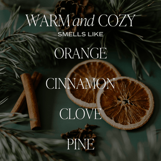 Warm and Cozy Soy Candle - 20oz Pumpkin Jar