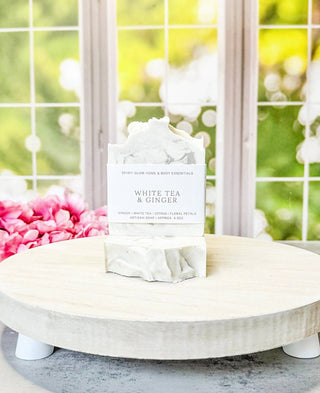 White Tea & Ginger - Handcrafted Artisan Soap Bar