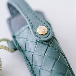 Ivory and Gold Heirloom Scissors with Case -  Dusk Blue