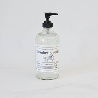 Glass Jar Liquid Hand Soap 16 oz. | Made In USA