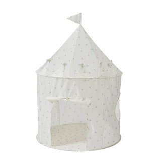 Kids Play Tent Castle with Recycled Fabric - Prints