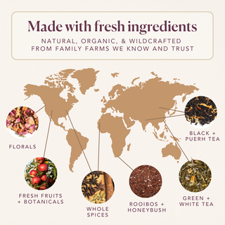 Autumn Almond Chai Herbal Tea - Fall Seasonal Blend