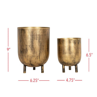 Kacela Footed Planters