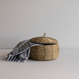 Lina Natural Woven Canister