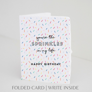 You're the Sprinkle | Friendship Birthday Greeting Card
