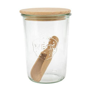 WECK® Mold Jar 850ml with Beechwood Lid
