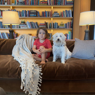 Naz | 100% Turkish Cotton XL Throw Blanket