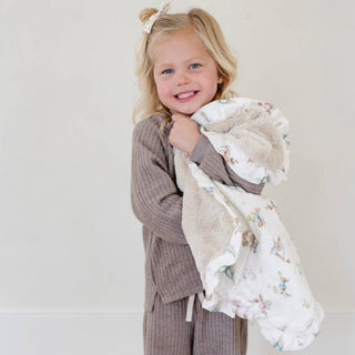 PETER RABBIT™ BAMBOO RAYON MUSLIN/LUSH MINI BLANKETS