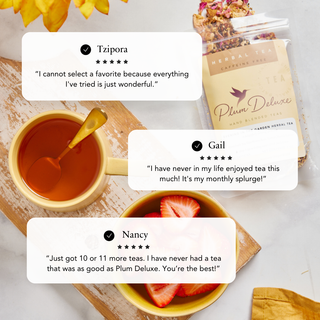 Autumn Almond Chai Herbal Tea - Fall Seasonal Blend