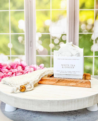 White Tea & Ginger - Handcrafted Artisan Soap Bar