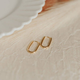 Avery Gold Hoops