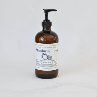 Glass Jar Liquid Hand Soap 16 oz. | Made In USA