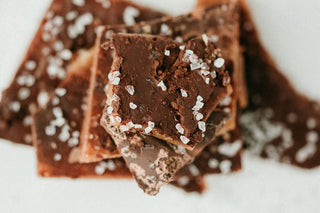 Dark Chocolate Sea Salt Toffee