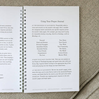 Yearly Prayer Journal, Rose Floral