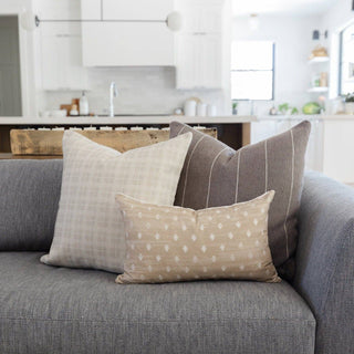 Window Squares in Taupe - 22"