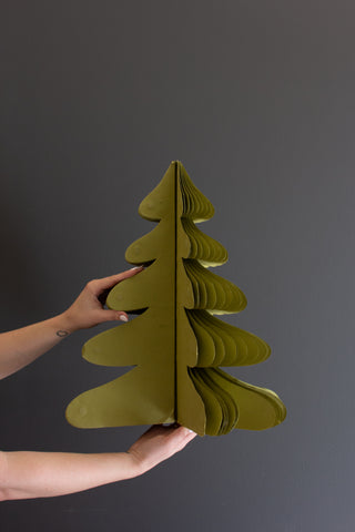 Paper Accordion Christmas Trees