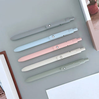 Smooth Retractable Black Ink Gel Pens 0.5mm