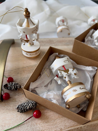 Carousel Ornament, Christmas Tree Ornament, New Year Gifts