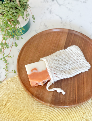 Biodegradable Natural Sisal Soap Saver Pouch | Eco Friendly