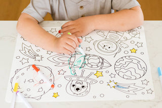 Silicone Reusable Coloring Placemat