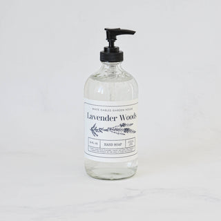 Glass Jar Liquid Hand Soap 16 oz. | Made In USA