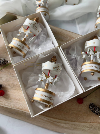 Carousel Ornament, Christmas Tree Ornament, New Year Gifts