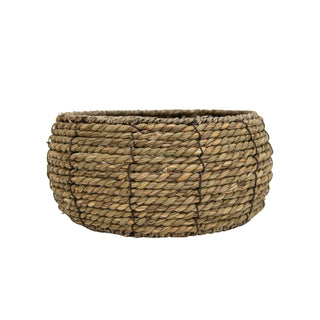 Lina Natural Woven Canister