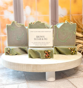 Brown Sugar & Fig  - Handcrafted Artisan Soap Bar 