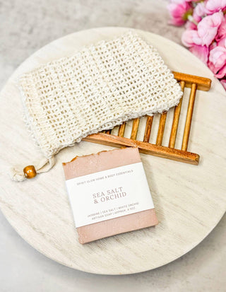 Sea Salt & Orchid- Handcrafted Artisan Soap Bar