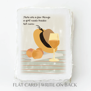 Girl Needs Her Mom | Eco-Friendly Mother's Day Greeting Card