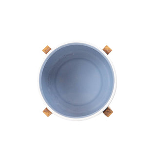 Belle Footed Planter Blue