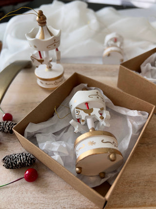 Carousel Ornament, Christmas Tree Ornament, New Year Gifts