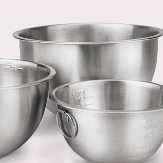 TOVOLO® S/S Mixing Bowl Set With Lids, Set of 3